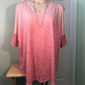 Very Pretty Faded Glory 4X Cold Shoulder Top